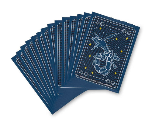 Fundas para cartas de Pokémon TCG: Rayquaza entre las estrellas (65 fundas)