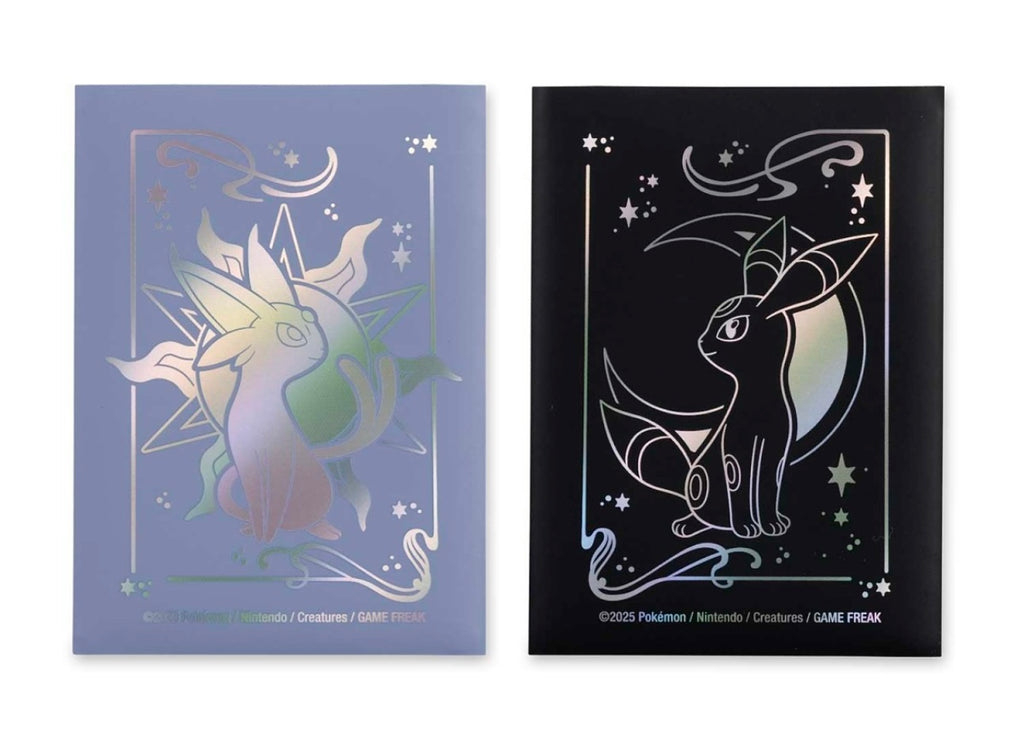 Pokémon TCG: Fundas para cartas de Espeon Celestial y Umbreon (130 fundas)