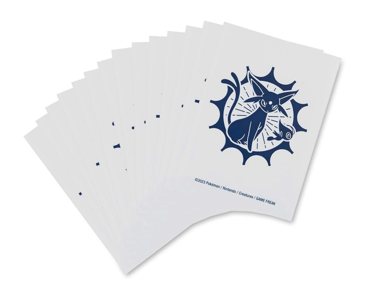 Pokémon TCG: Espeon y Umbreon Amigos Eternos - Fundas para cartas de Espeon (65 fundas)